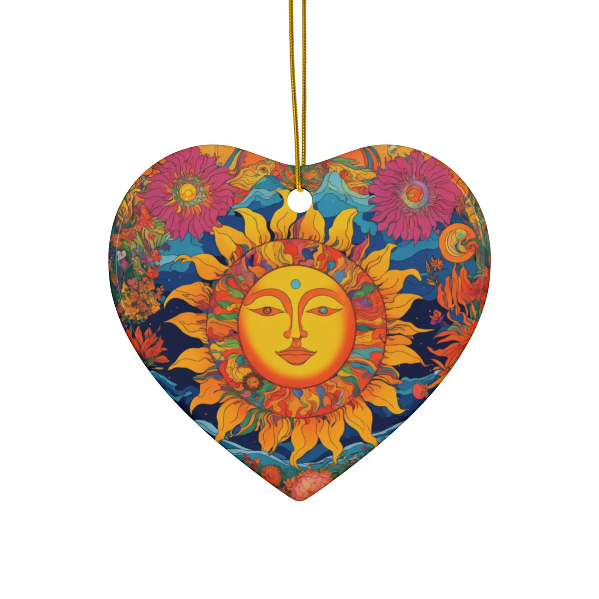 Ceramic Ornament, 4 Shapes