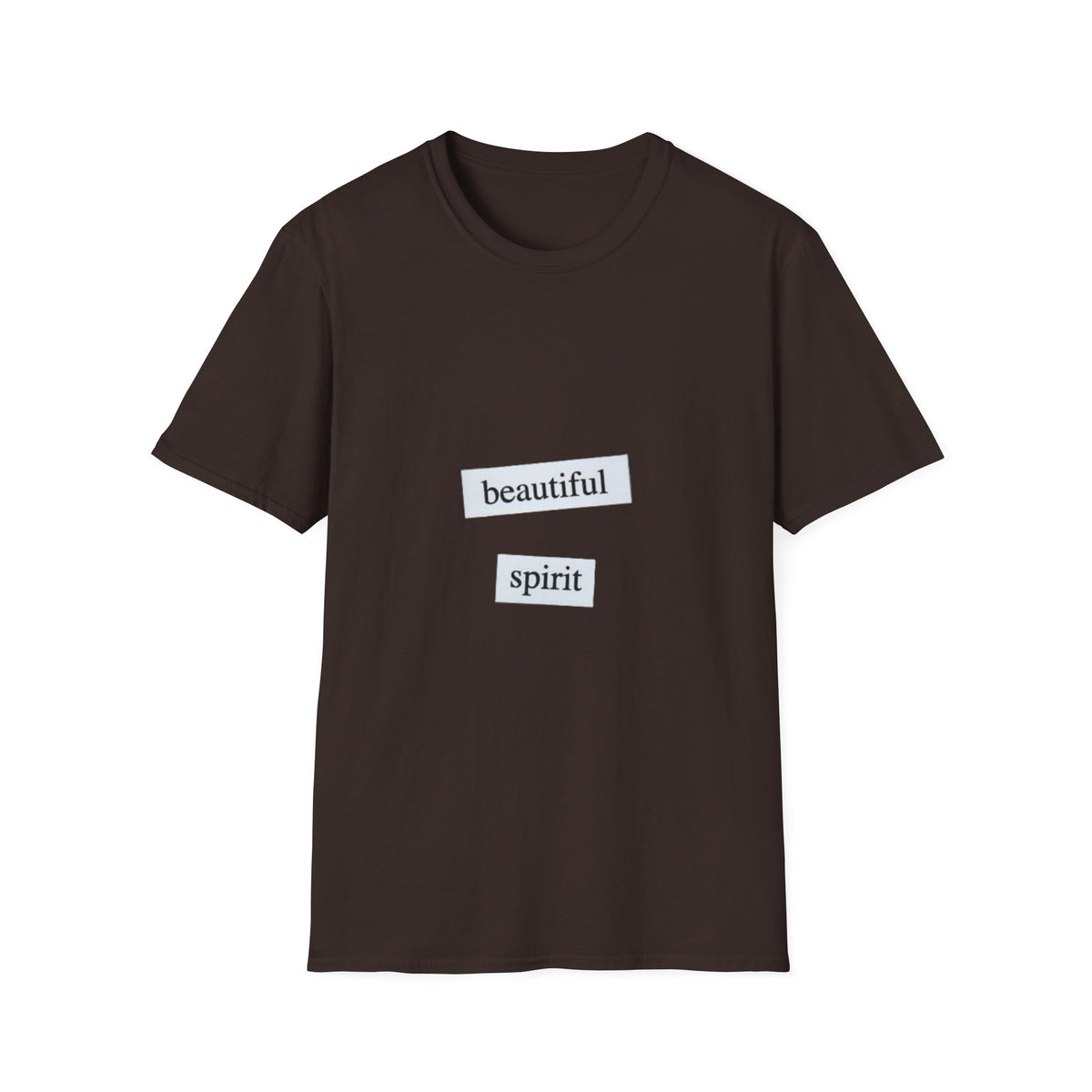Beautiful Spirit T-Shirt — Minimal Positive Message Tee