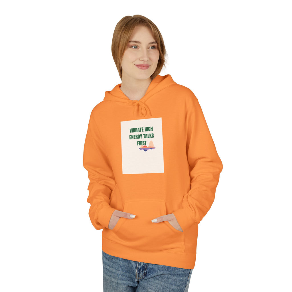 Inspirational Fleece Hoodie, Cozy Unisex Hoodie, Motivational Gift for Friends, Perfect for Everyday Wear, Warm and Comfy Sweatshirt