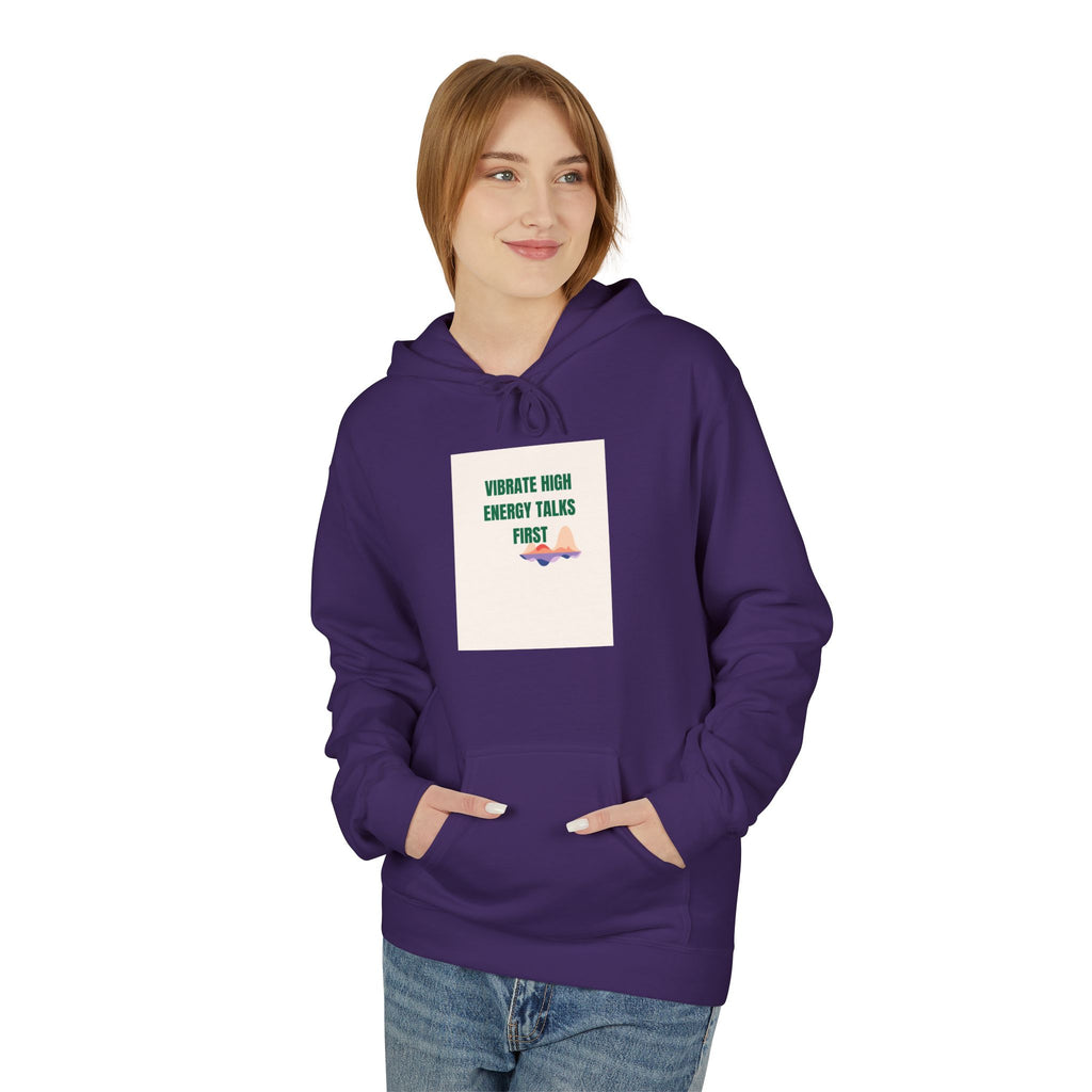 Inspirational Fleece Hoodie, Cozy Unisex Hoodie, Motivational Gift for Friends, Perfect for Everyday Wear, Warm and Comfy Sweatshirt
