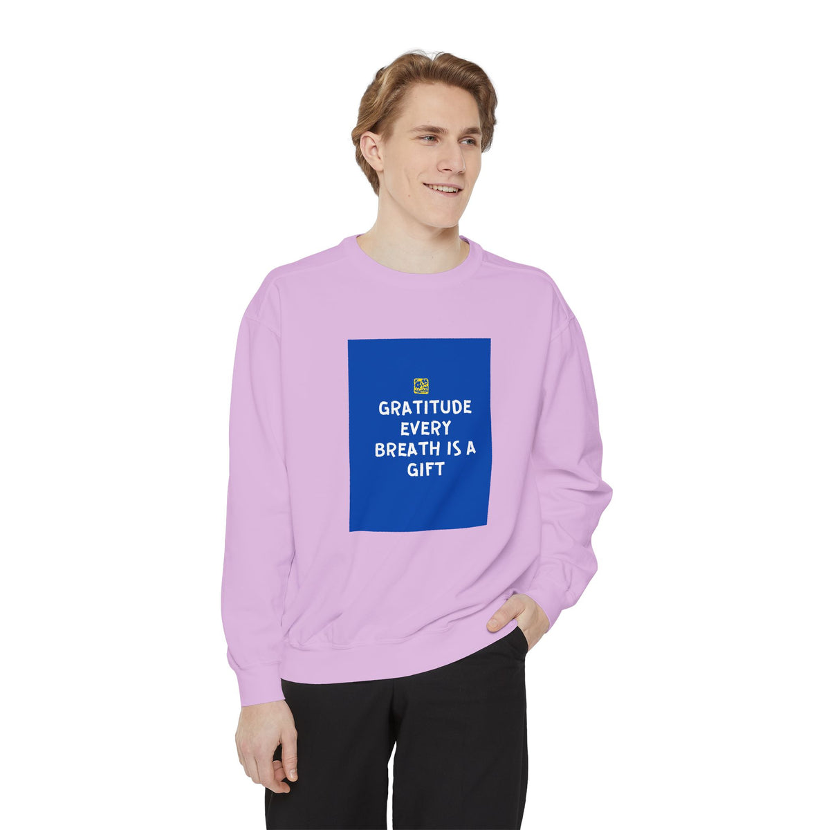 Sweatshirt, Cozy Crewneck, Gift for Her, Mindfulness Apparel, Inspirational Sweatshirt, Everyday Reminder