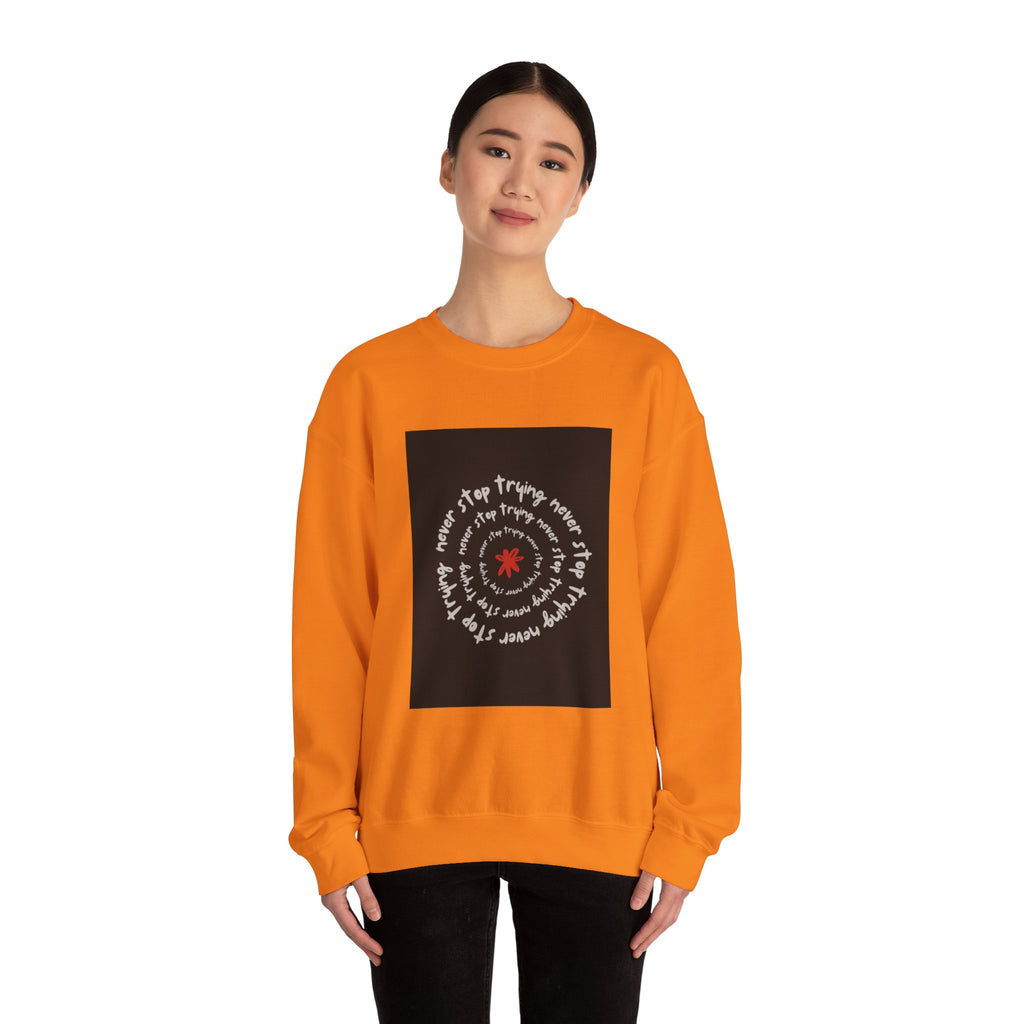 Inspirational Quote Crewneck Sweatshirt, Cozy Unisex Sweatshirt for Everyday, Motivational Gift, Perfect for Fall, Casual Wear
