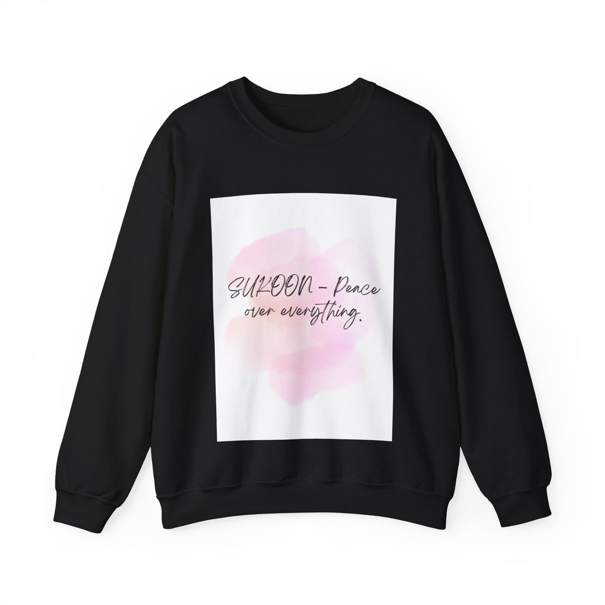 Inspirational Sweatshirt, Cozy Crewneck Sweatshirt for Mindfulness, Motivational Gift for Her, Relaxed Fit, Perfect for All Seasons