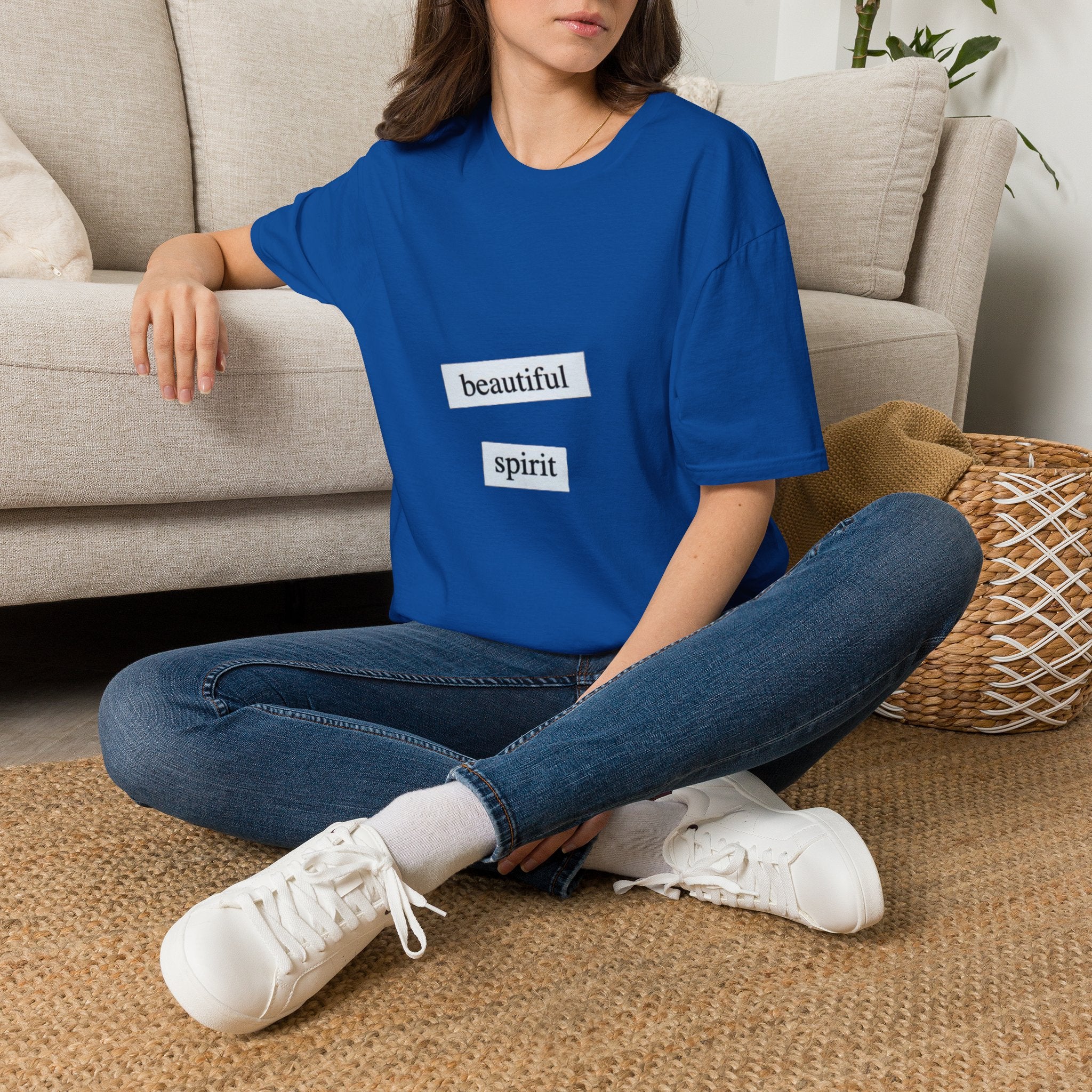 Beautiful Spirit T-Shirt — Minimal Positive Message Tee