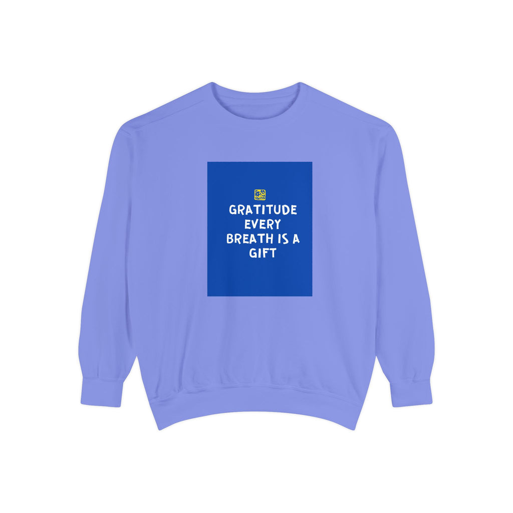 Sweatshirt, Cozy Crewneck, Gift for Her, Mindfulness Apparel, Inspirational Sweatshirt, Everyday Reminder