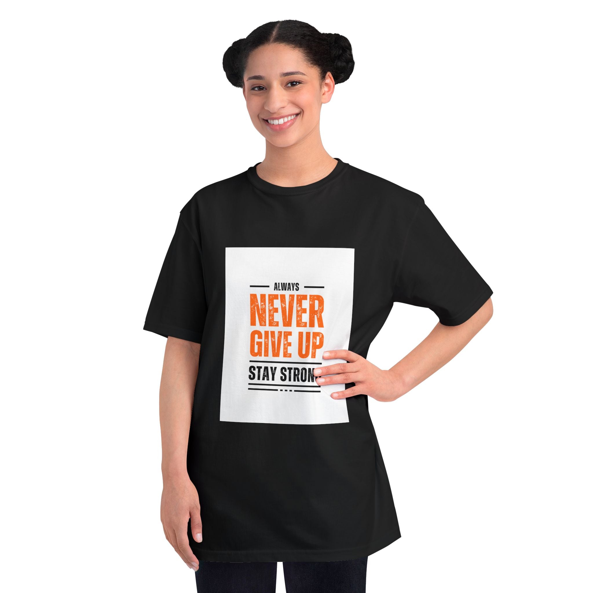 Inspirational Organic Unisex T-Shirt, Motivational Tee, Gift for Men and Women, Encouragement Apparel, Workout Shirt
