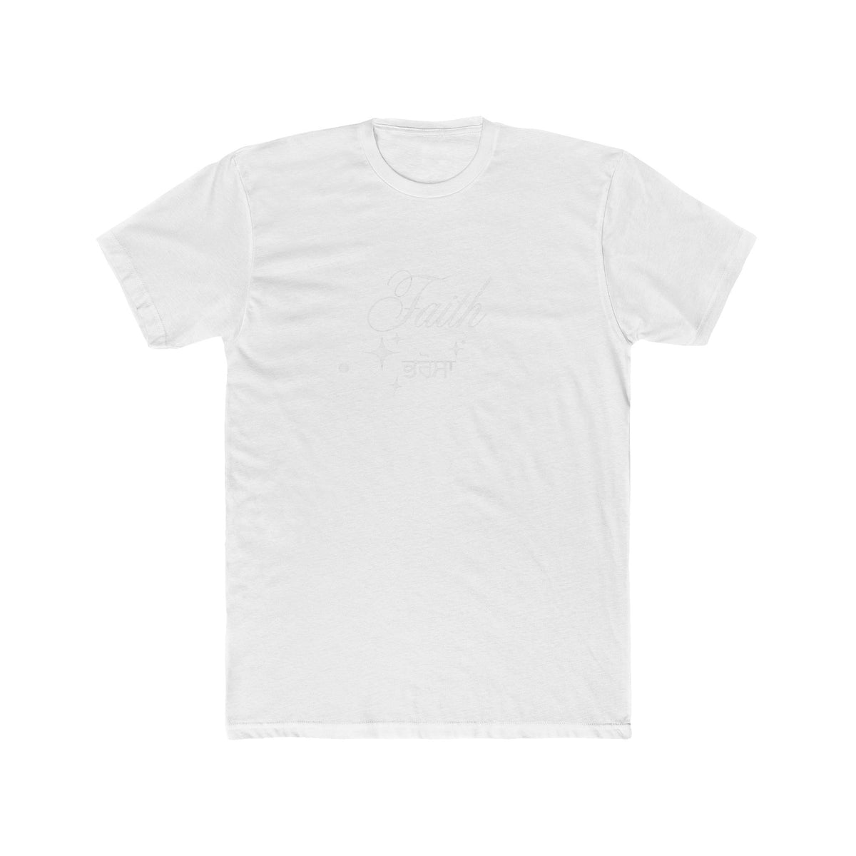 Faith Unisex Cotton Crew Tee, Inspirational T-Shirt, Spiritual Gift, Casual Wear, Everyday Comfort, Empowerment Apparel
