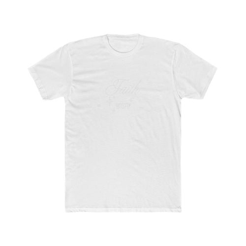 Faith Unisex Cotton Crew Tee, Inspirational T-Shirt, Spiritual Gift, Casual Wear, Everyday Comfort, Empowerment Apparel