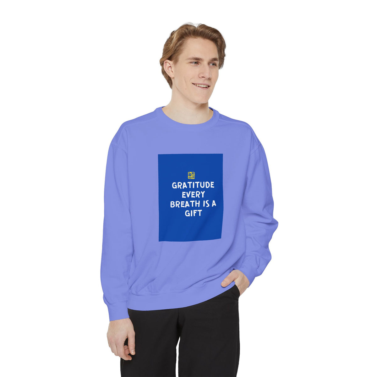 Sweatshirt, Cozy Crewneck, Gift for Her, Mindfulness Apparel, Inspirational Sweatshirt, Everyday Reminder