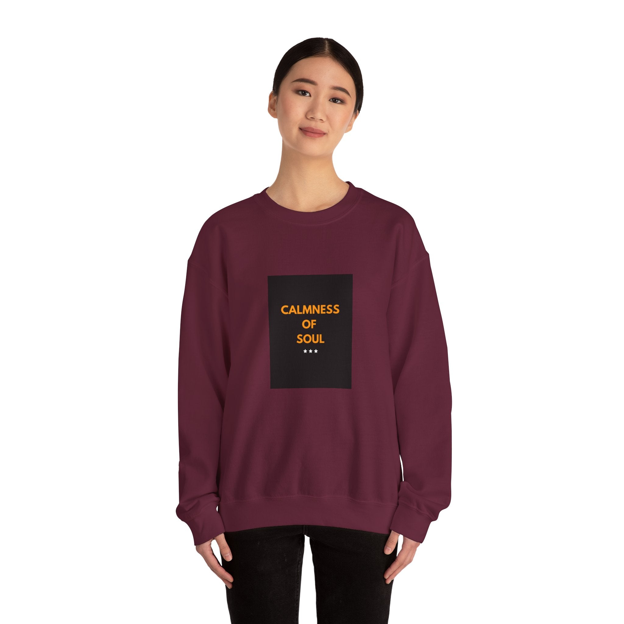 Sweatshirt | Cozy Unisex Crewneck, Perfect for Relaxation, Gift for Mindfulness, Casual Wear