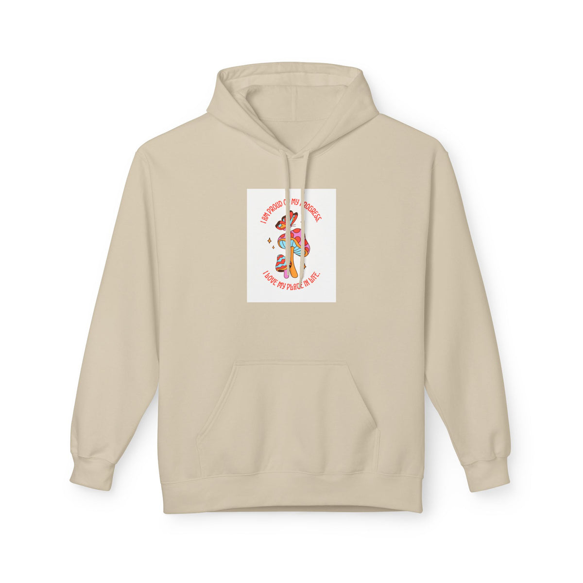 Cozy Fleece Hoodie for Every Occasion | Unisex Midweight Sweatshirt | Perfect Gift for Friends and Family, Relaxed Vibe, Casual Wear