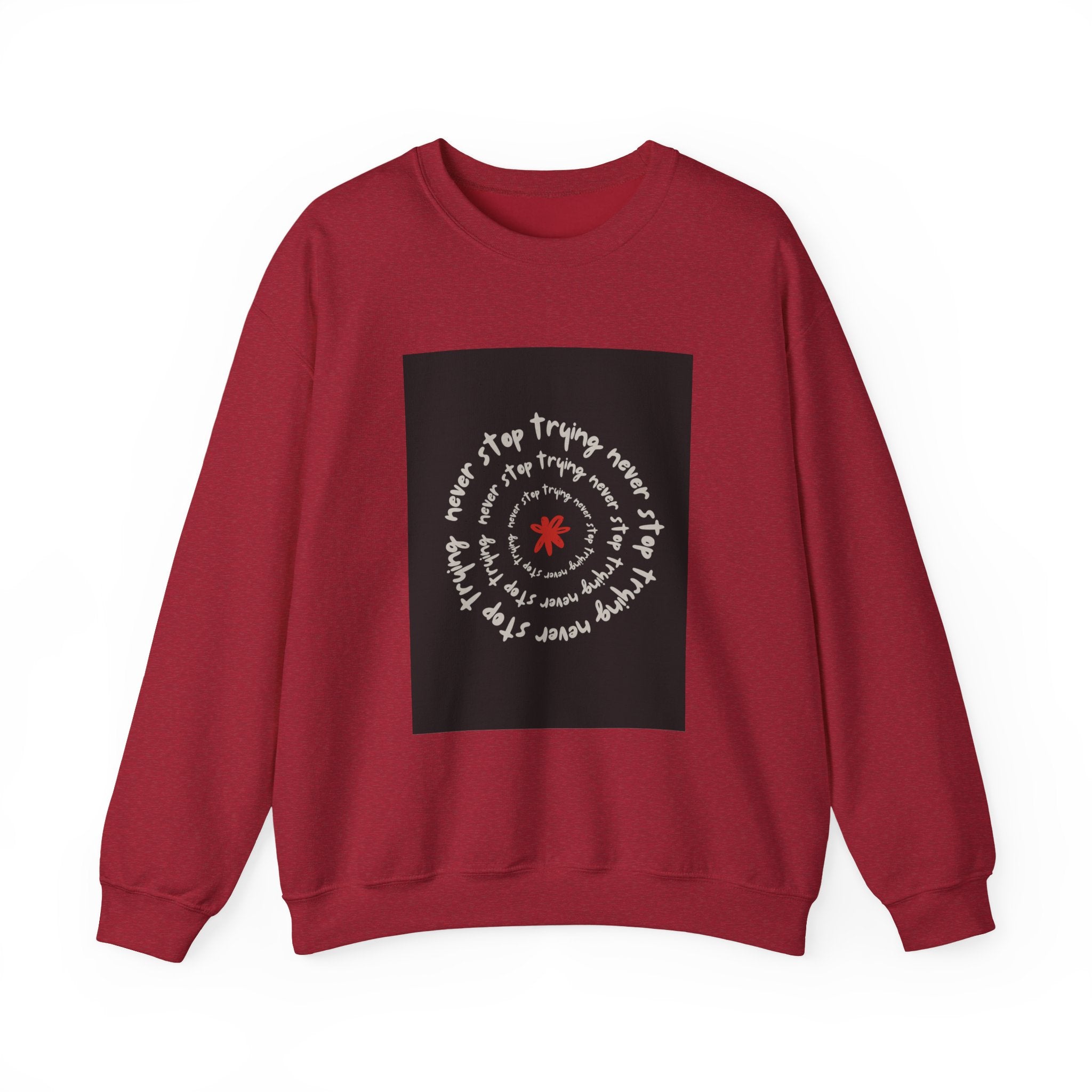 Inspirational Quote Crewneck Sweatshirt, Cozy Unisex Sweatshirt for Everyday, Motivational Gift, Perfect for Fall, Casual Wear
