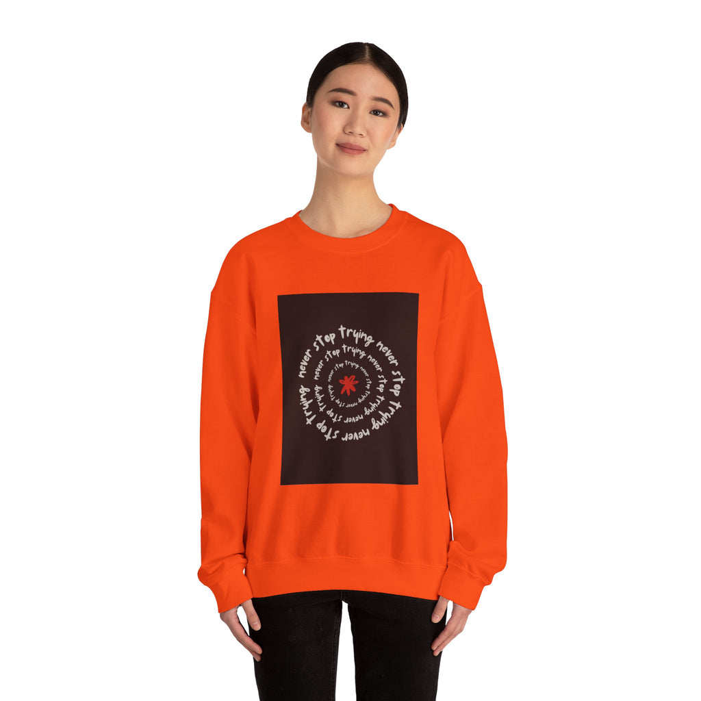 Inspirational Quote Crewneck Sweatshirt, Cozy Unisex Sweatshirt for Everyday, Motivational Gift, Perfect for Fall, Casual Wear