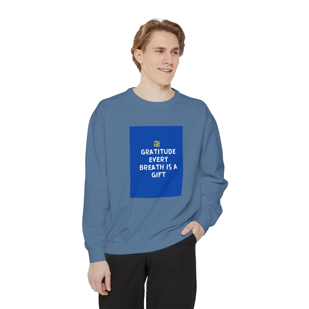 Sweatshirt, Cozy Crewneck, Gift for Her, Mindfulness Apparel, Inspirational Sweatshirt, Everyday Reminder