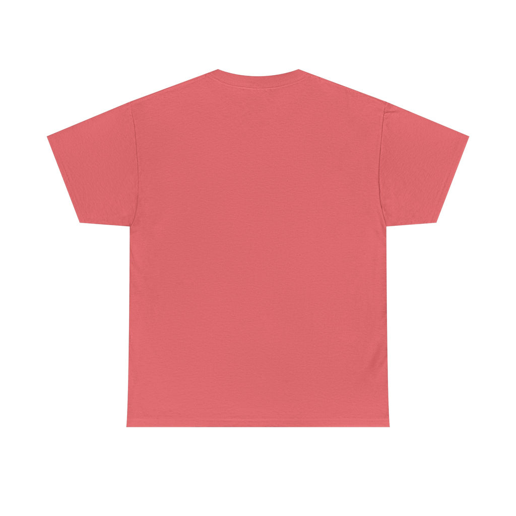 Whimsical Cat Floral Unisex Heavy Cotton Tee - Perfect for Cat Lovers and Nature Enthusiasts
