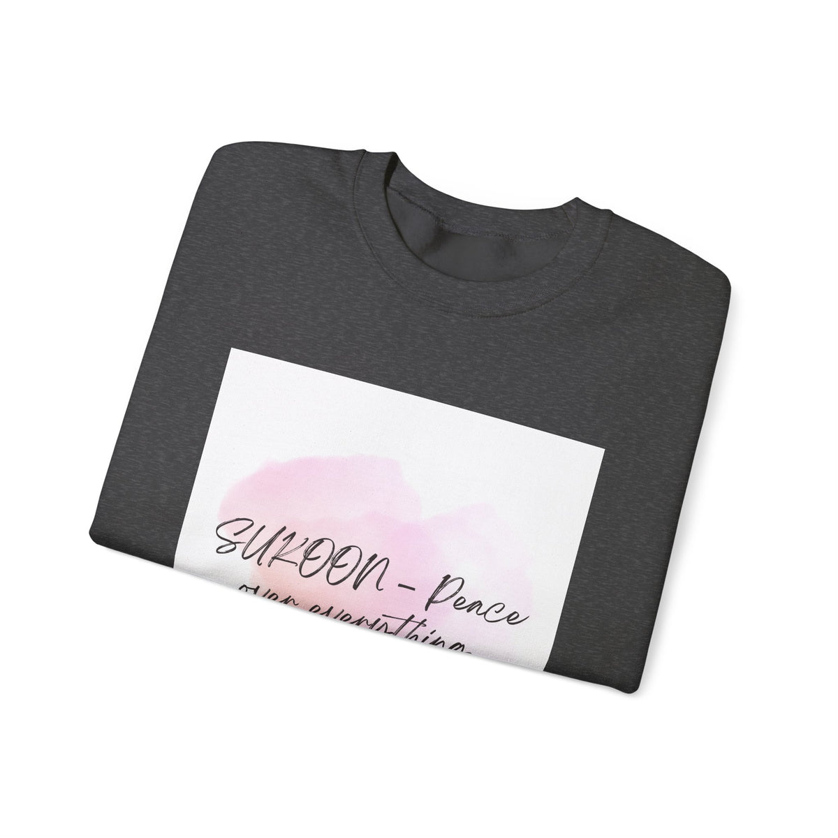 Inspirational Sweatshirt, Cozy Crewneck Sweatshirt for Mindfulness, Motivational Gift for Her, Relaxed Fit, Perfect for All Seasons