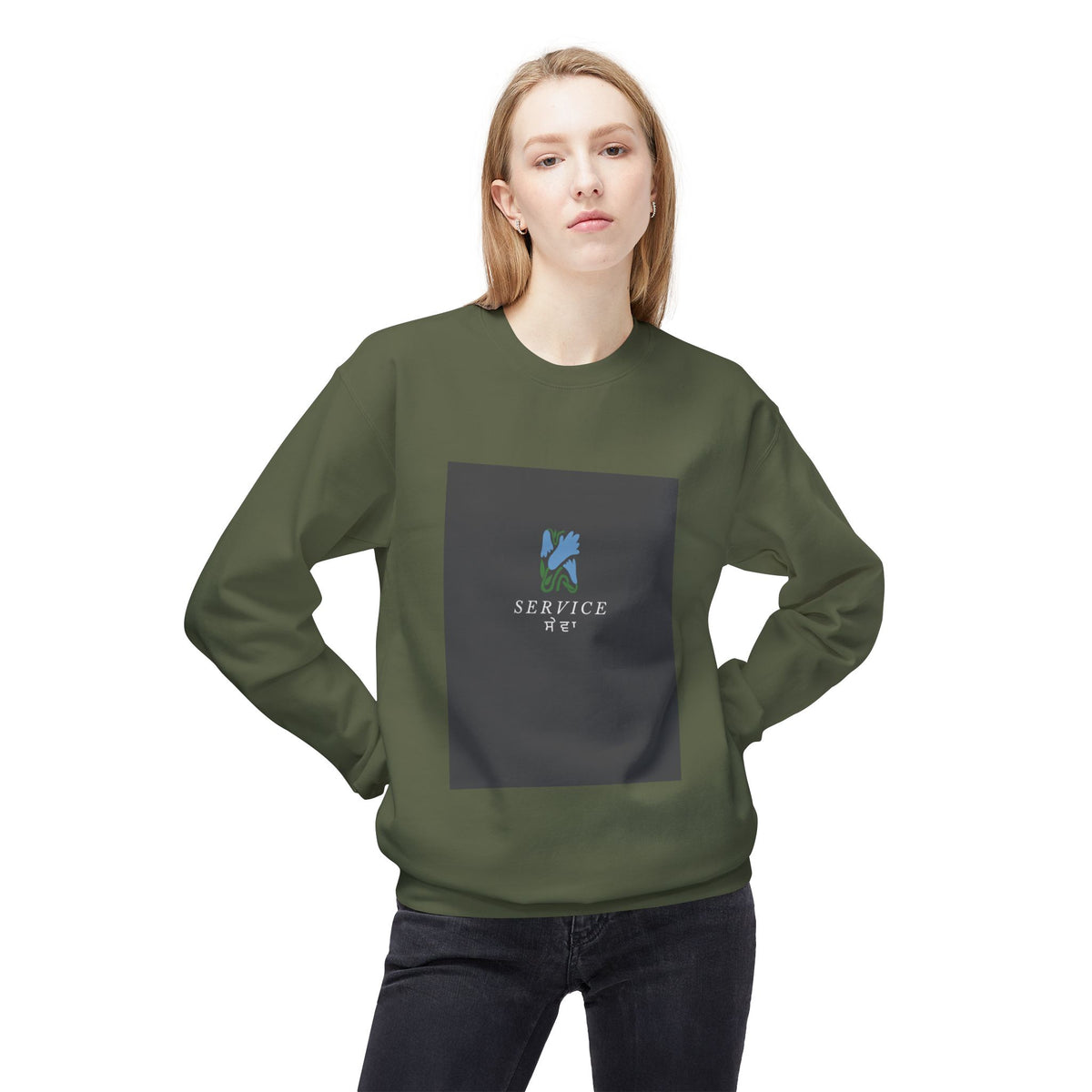 Unisex Midweight Softstyle Fleece Crewneck Sweatshirt