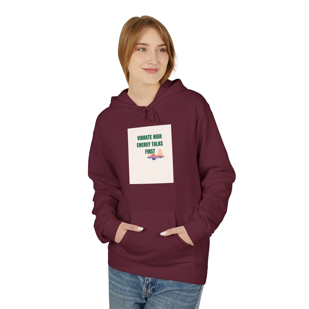 Inspirational Fleece Hoodie, Cozy Unisex Hoodie, Motivational Gift for Friends, Perfect for Everyday Wear, Warm and Comfy Sweatshirt
