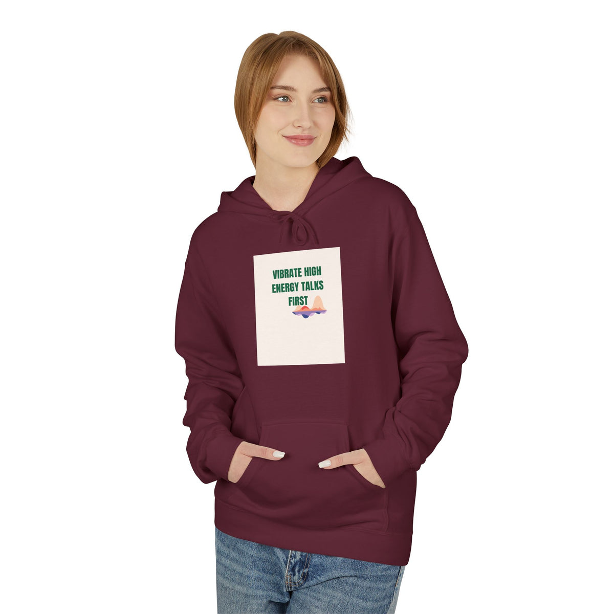 Inspirational Fleece Hoodie, Cozy Unisex Hoodie, Motivational Gift for Friends, Perfect for Everyday Wear, Warm and Comfy Sweatshirt