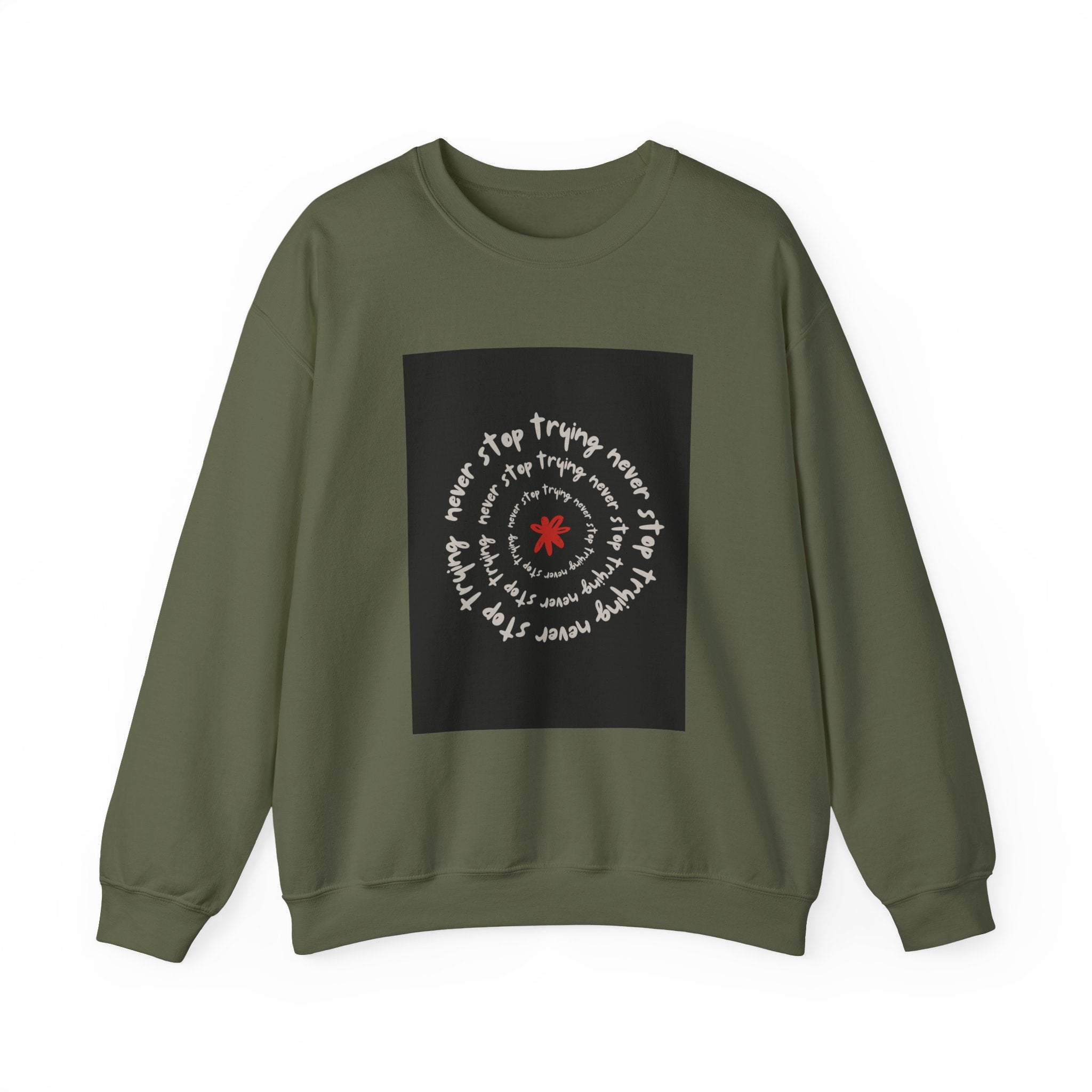 Inspirational Quote Crewneck Sweatshirt, Cozy Unisex Sweatshirt for Everyday, Motivational Gift, Perfect for Fall, Casual Wear