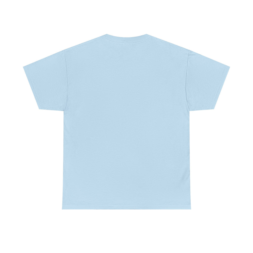 Whimsical Cat Floral Unisex Heavy Cotton Tee - Perfect for Cat Lovers and Nature Enthusiasts