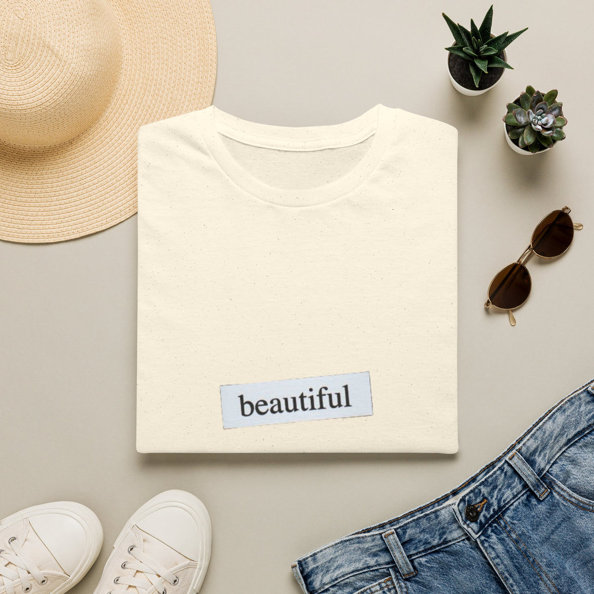 Beautiful Spirit T-Shirt — Minimal Positive Message Tee