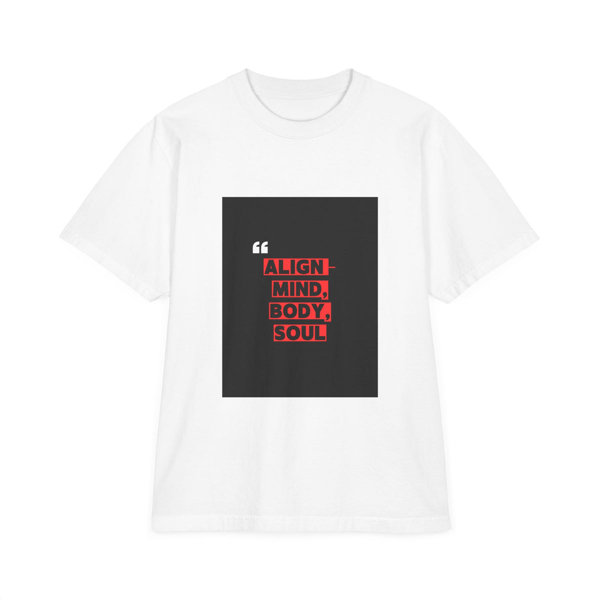Mindfulness T-Shirt | Unisex Drop-Shoulder Tee for Spirituality, Wellness, Gift, Everyday Wear