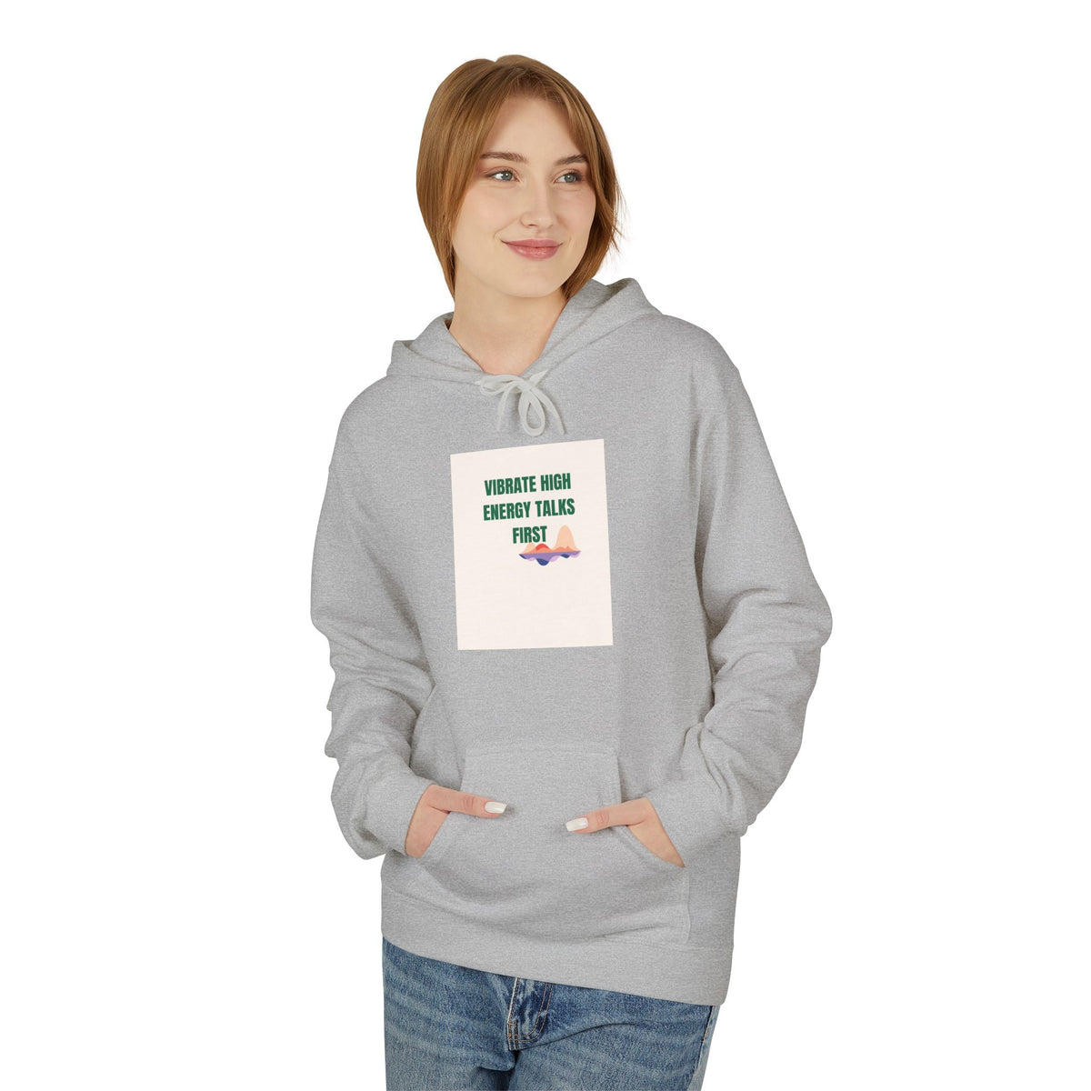 Inspirational Fleece Hoodie, Cozy Unisex Hoodie, Motivational Gift for Friends, Perfect for Everyday Wear, Warm and Comfy Sweatshirt