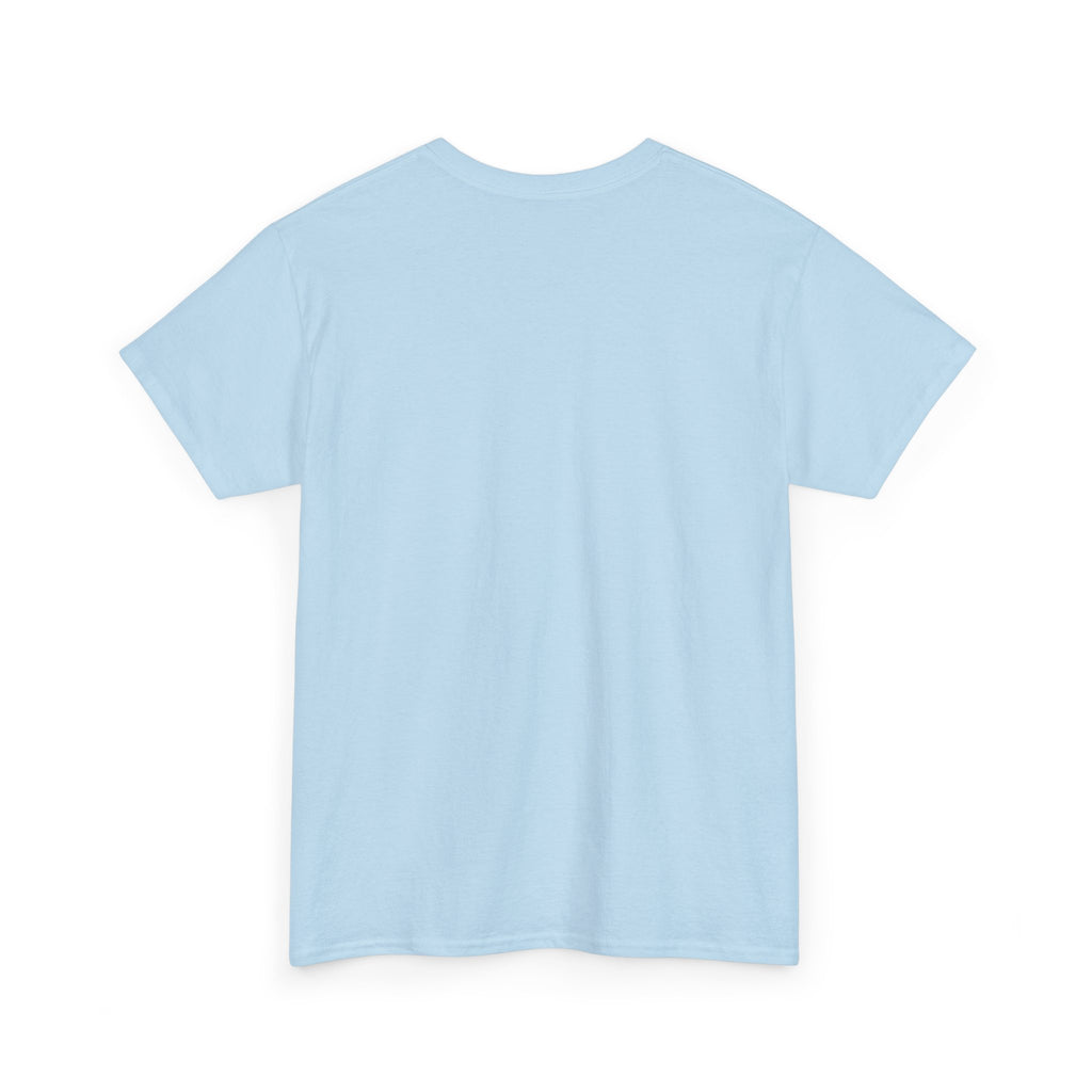 Whimsical Cat Floral Unisex Heavy Cotton Tee - Perfect for Cat Lovers and Nature Enthusiasts