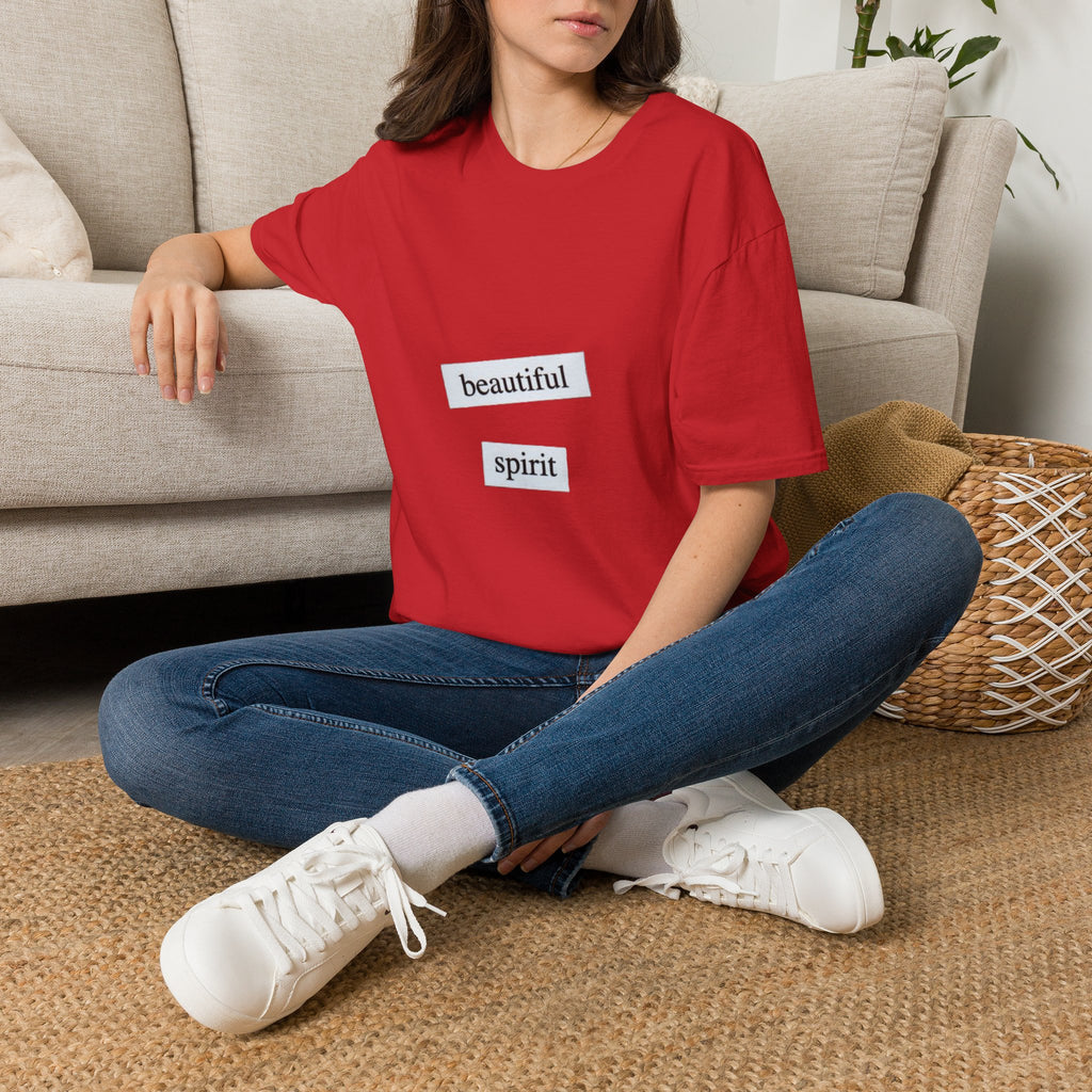 Beautiful Spirit T-Shirt — Minimal Positive Message Tee