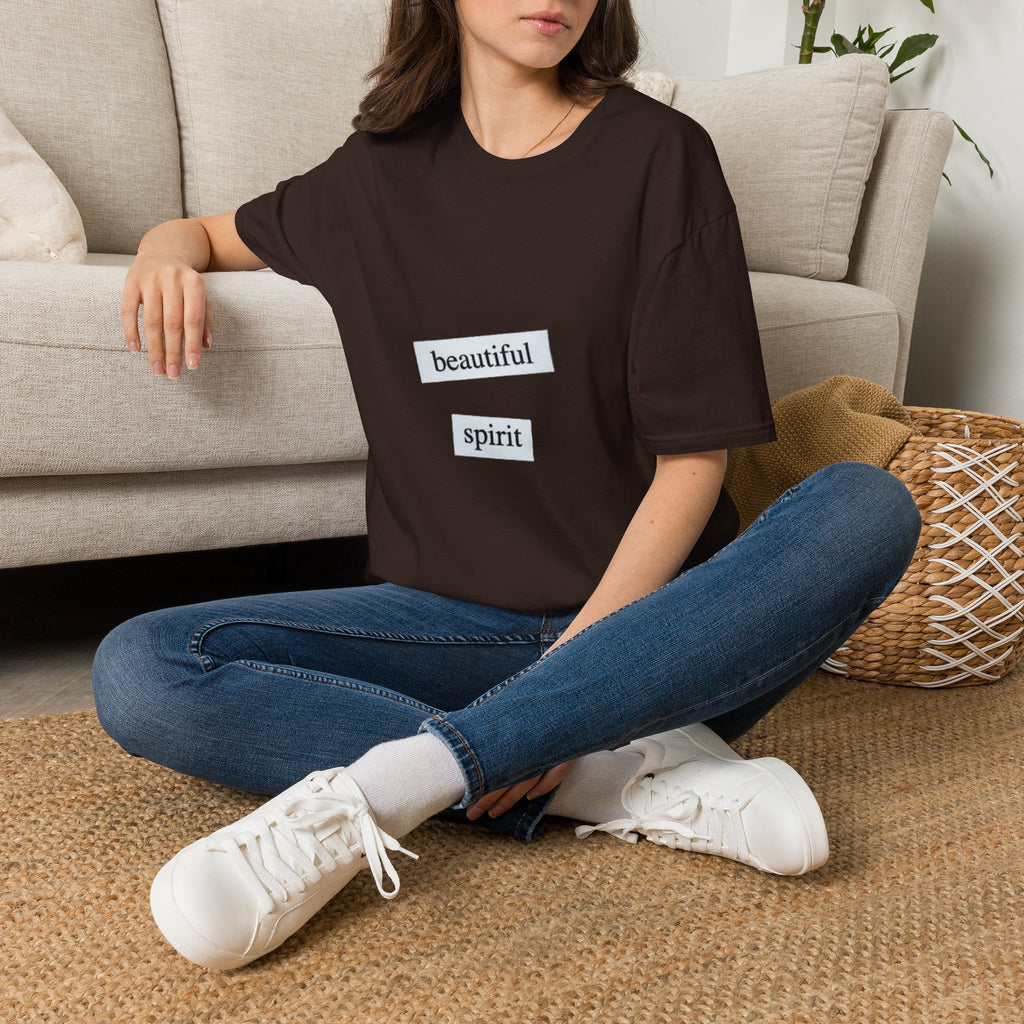 Beautiful Spirit T-Shirt — Minimal Positive Message Tee