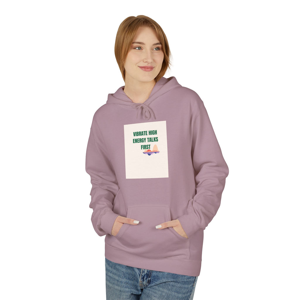 Inspirational Fleece Hoodie, Cozy Unisex Hoodie, Motivational Gift for Friends, Perfect for Everyday Wear, Warm and Comfy Sweatshirt