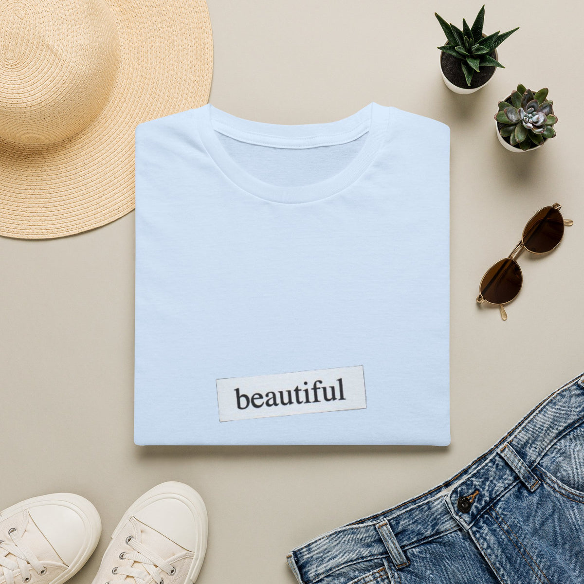Beautiful Spirit T-Shirt — Minimal Positive Message Tee