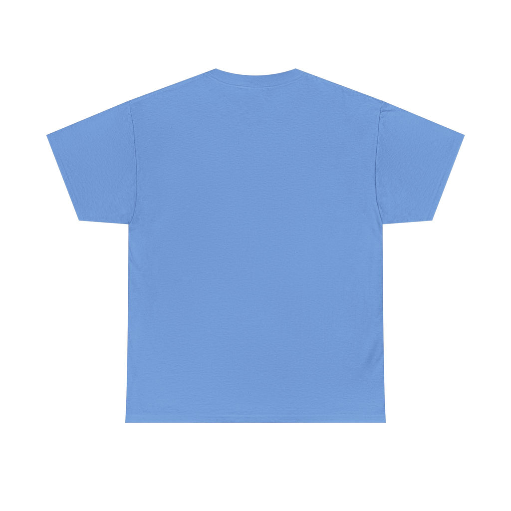 Whimsical Cat Floral Unisex Heavy Cotton Tee - Perfect for Cat Lovers and Nature Enthusiasts