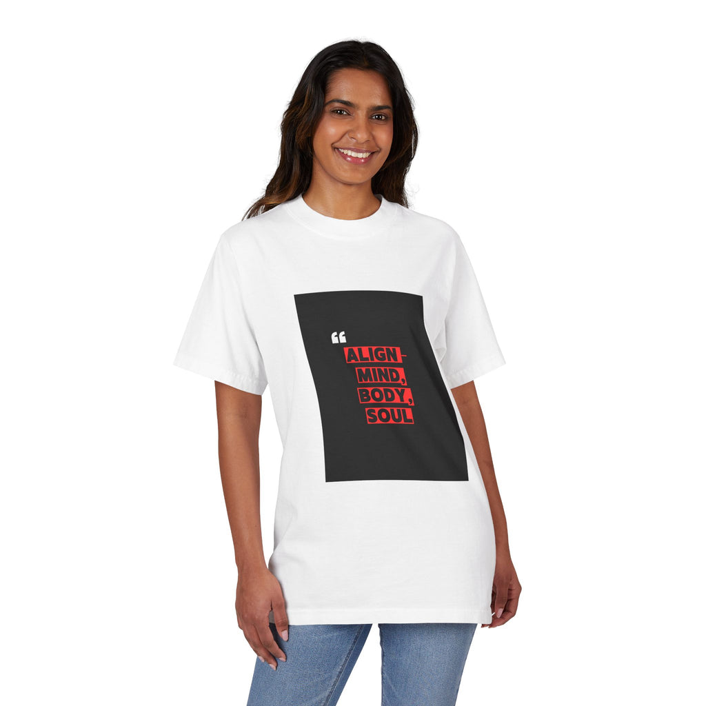 Mindfulness T-Shirt | Unisex Drop-Shoulder Tee for Spirituality, Wellness, Gift, Everyday Wear