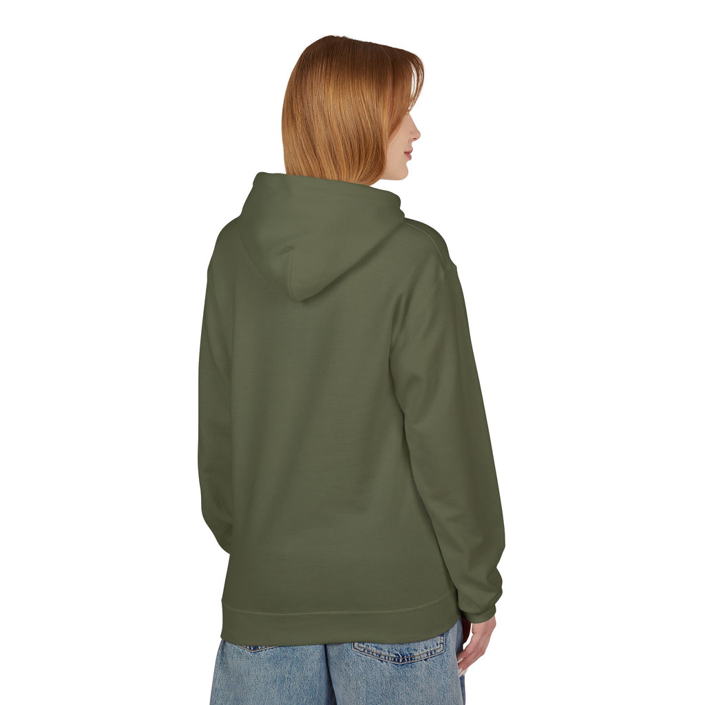 Retro Surfing Hoodie — Vintage Sunset 'High Tide' Graphic