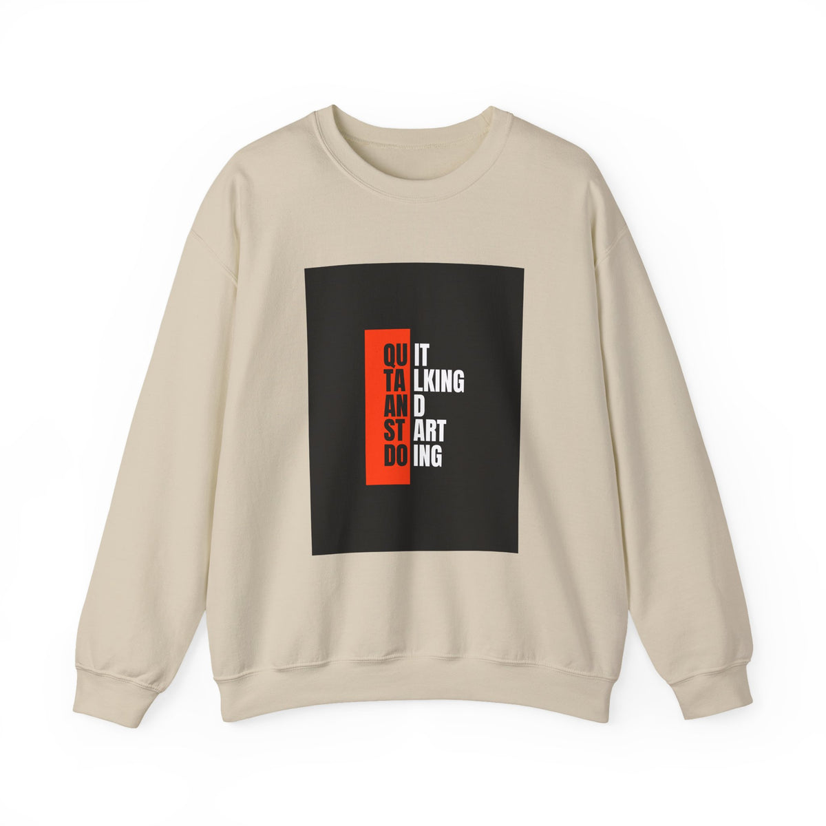 Motivational  Sweatshirt, Unisex Crewneck, Casual Wear, Gift for Dreamers, Cozy Fashion, Goal Setting Apparel