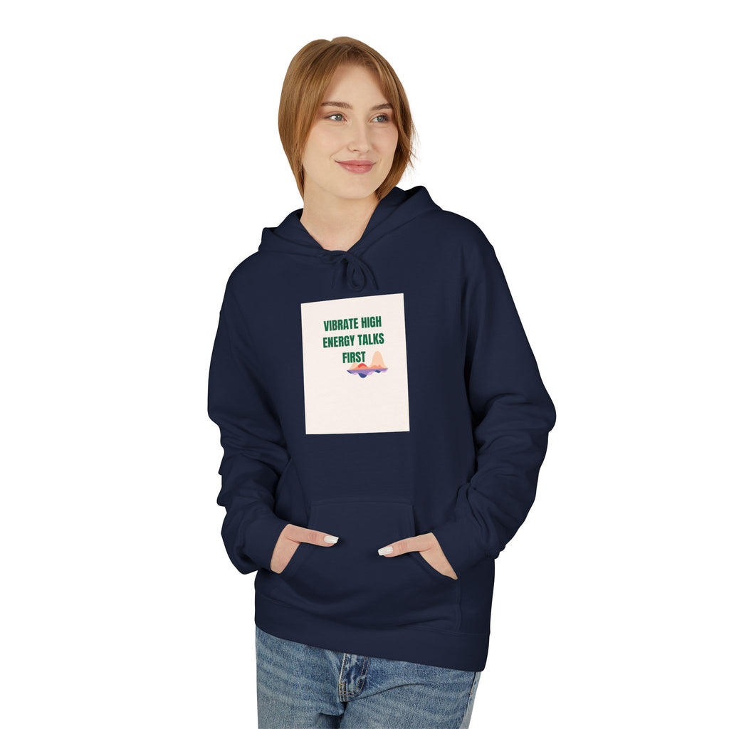 Inspirational Fleece Hoodie, Cozy Unisex Hoodie, Motivational Gift for Friends, Perfect for Everyday Wear, Warm and Comfy Sweatshirt