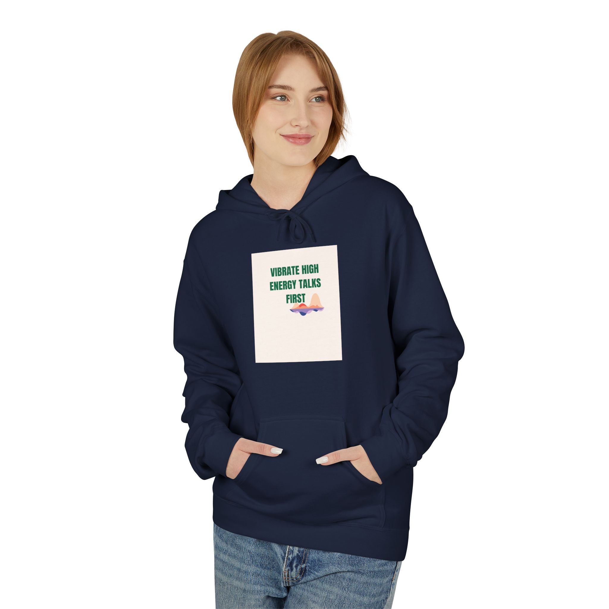Inspirational Fleece Hoodie, Cozy Unisex Hoodie, Motivational Gift for Friends, Perfect for Everyday Wear, Warm and Comfy Sweatshirt