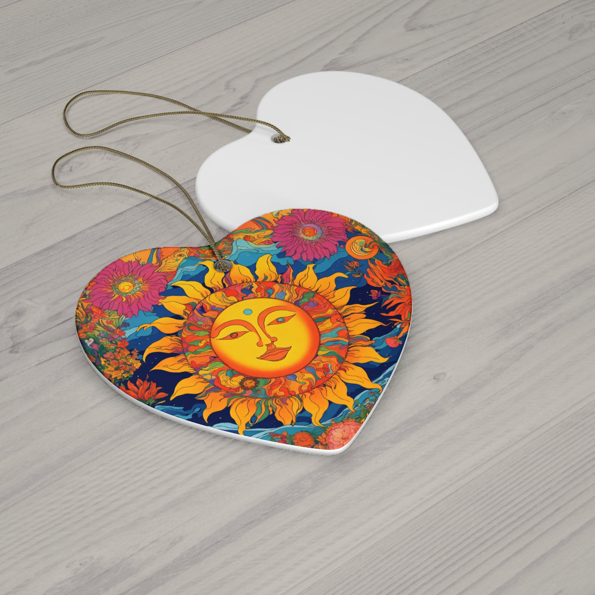 Ceramic Ornament, 4 Shapes