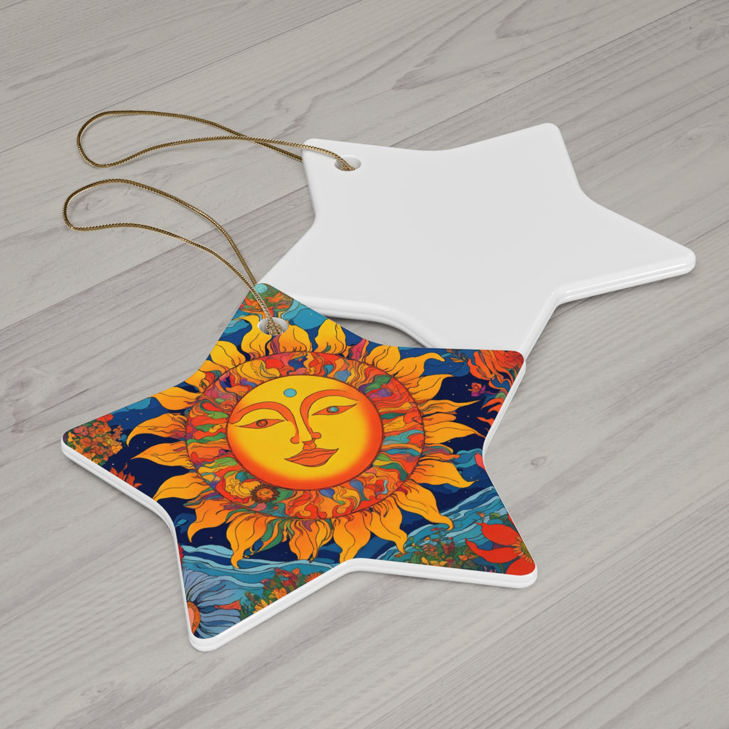 Ceramic Ornament, 4 Shapes