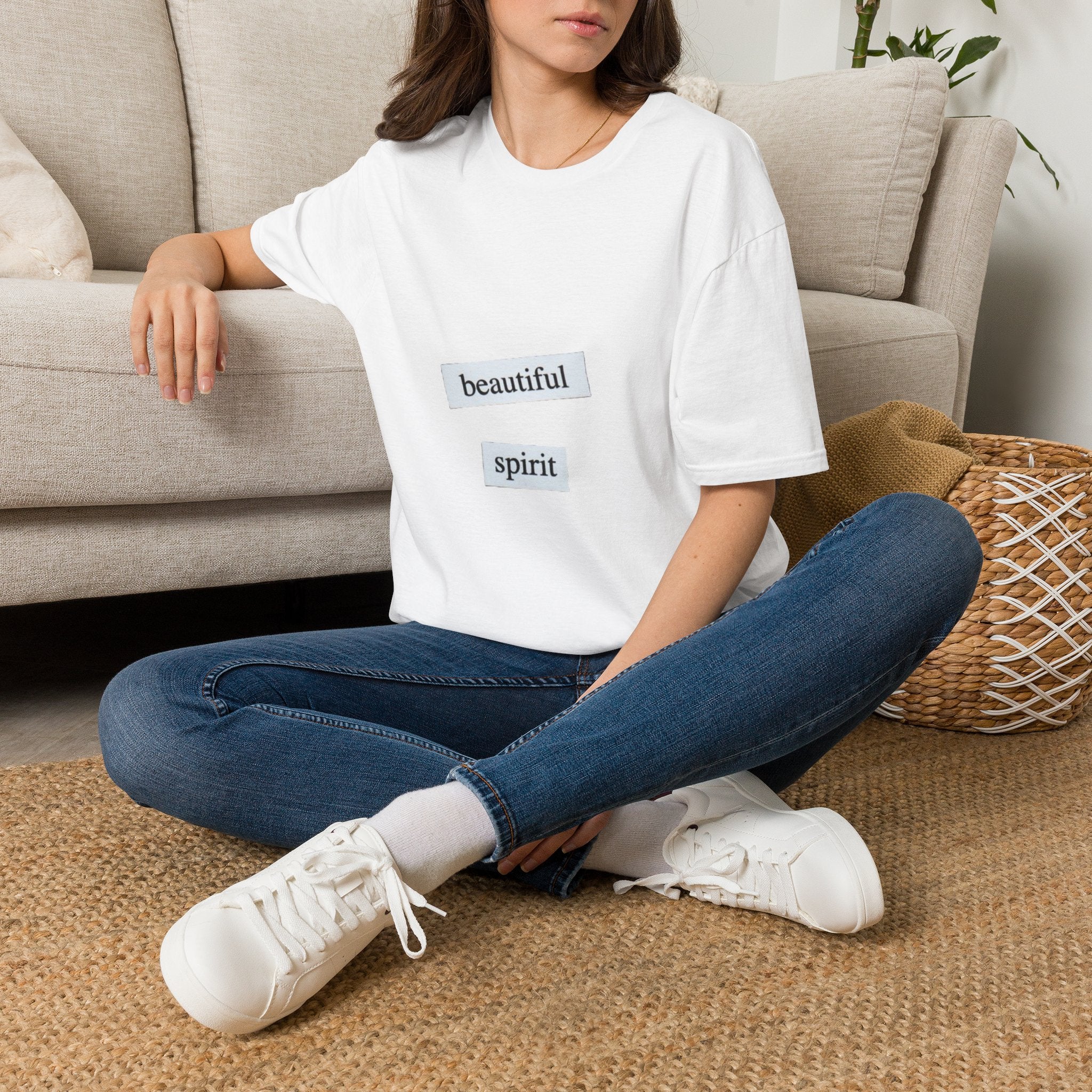 Beautiful Spirit T-Shirt — Minimal Positive Message Tee