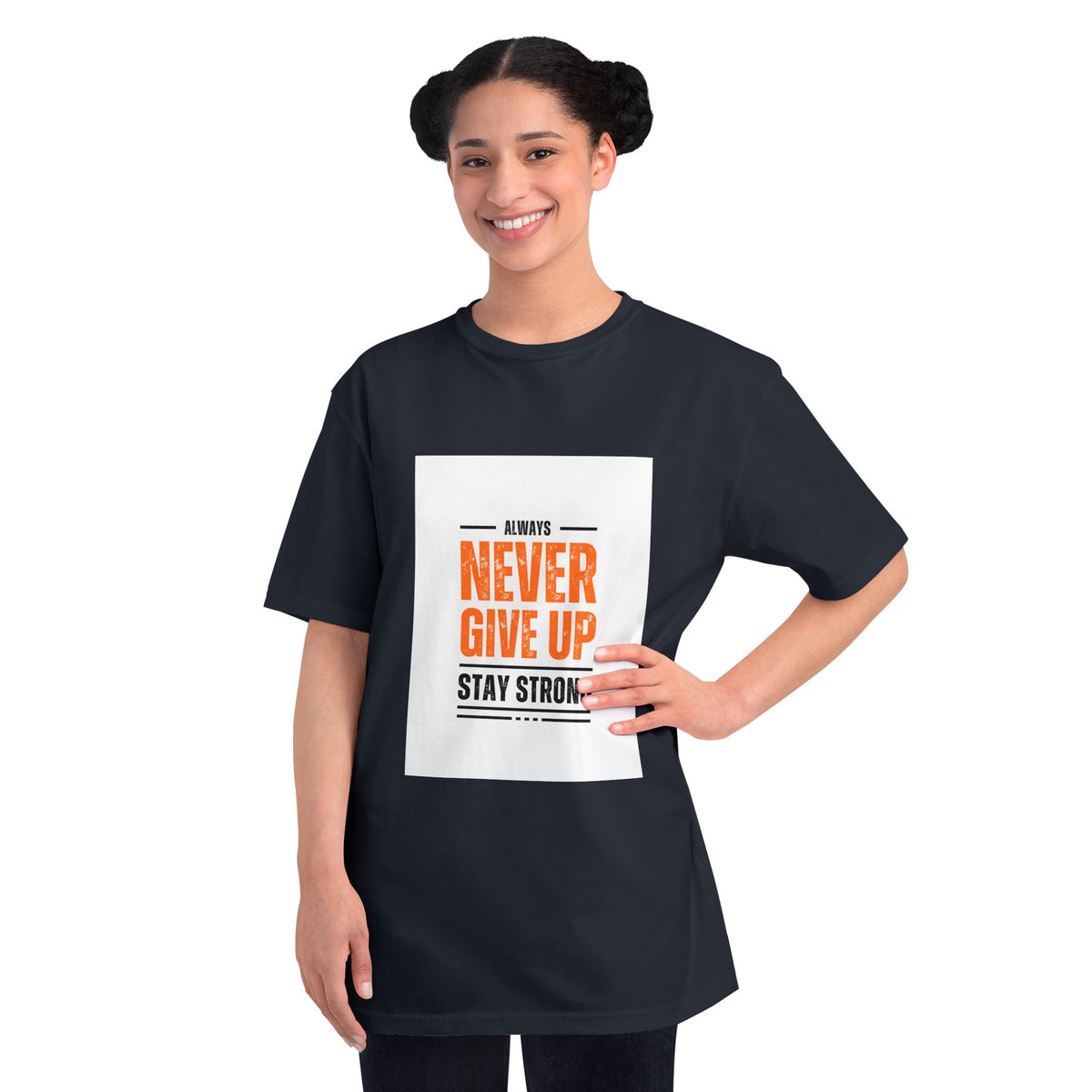 Inspirational Organic Unisex T-Shirt, Motivational Tee, Gift for Men and Women, Encouragement Apparel, Workout Shirt