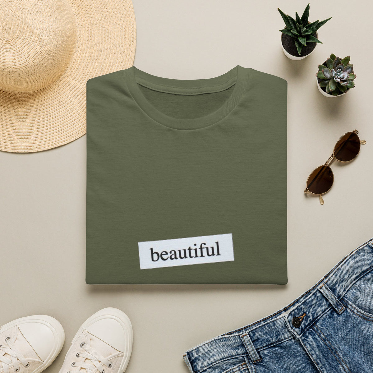 Beautiful Spirit T-Shirt — Minimal Positive Message Tee