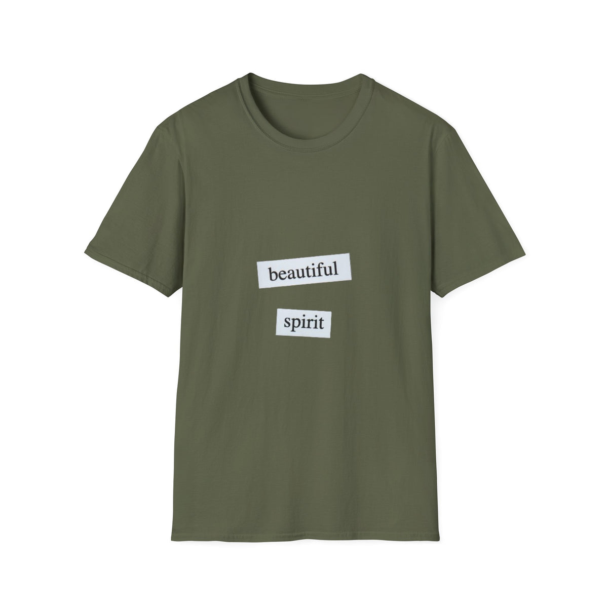 Beautiful Spirit T-Shirt — Minimal Positive Message Tee