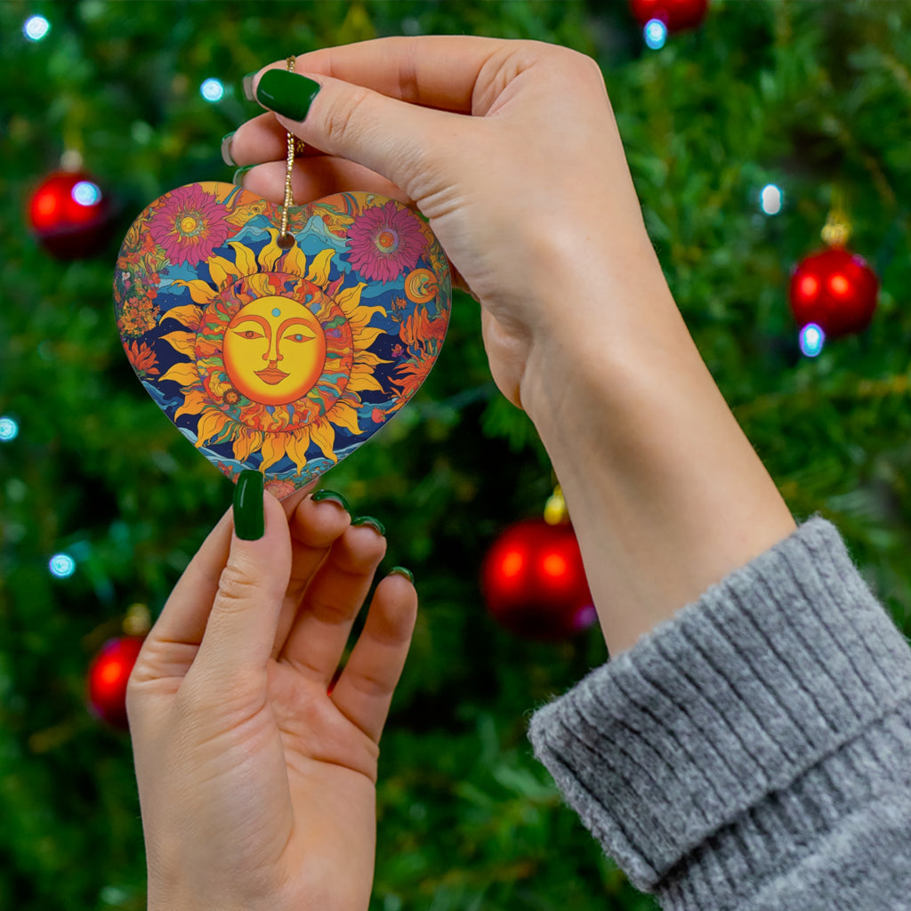 Ceramic Ornament, 4 Shapes
