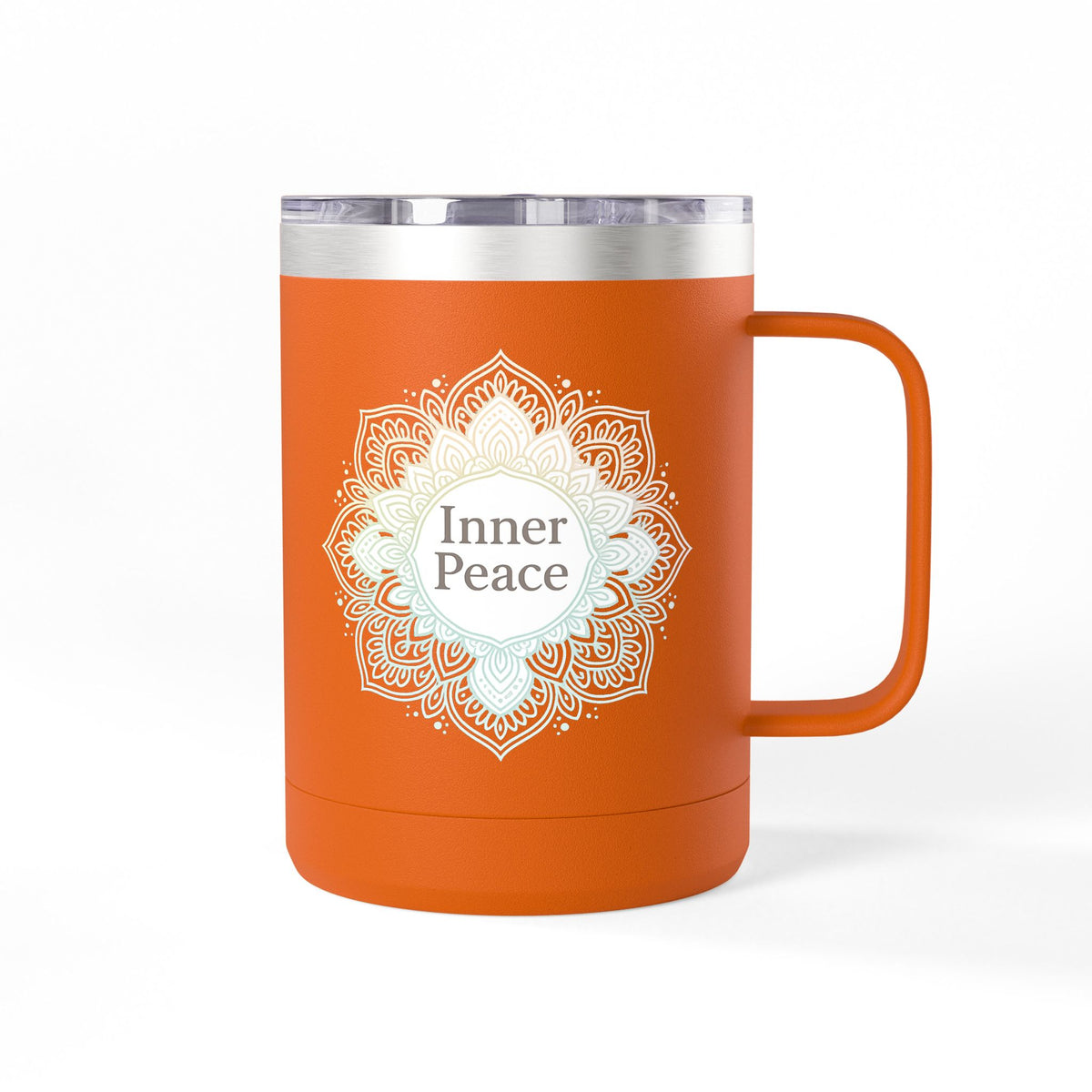 Inner Peace Coffee Mug Tumbler - 15oz | Relaxation & Mindfulness Gift