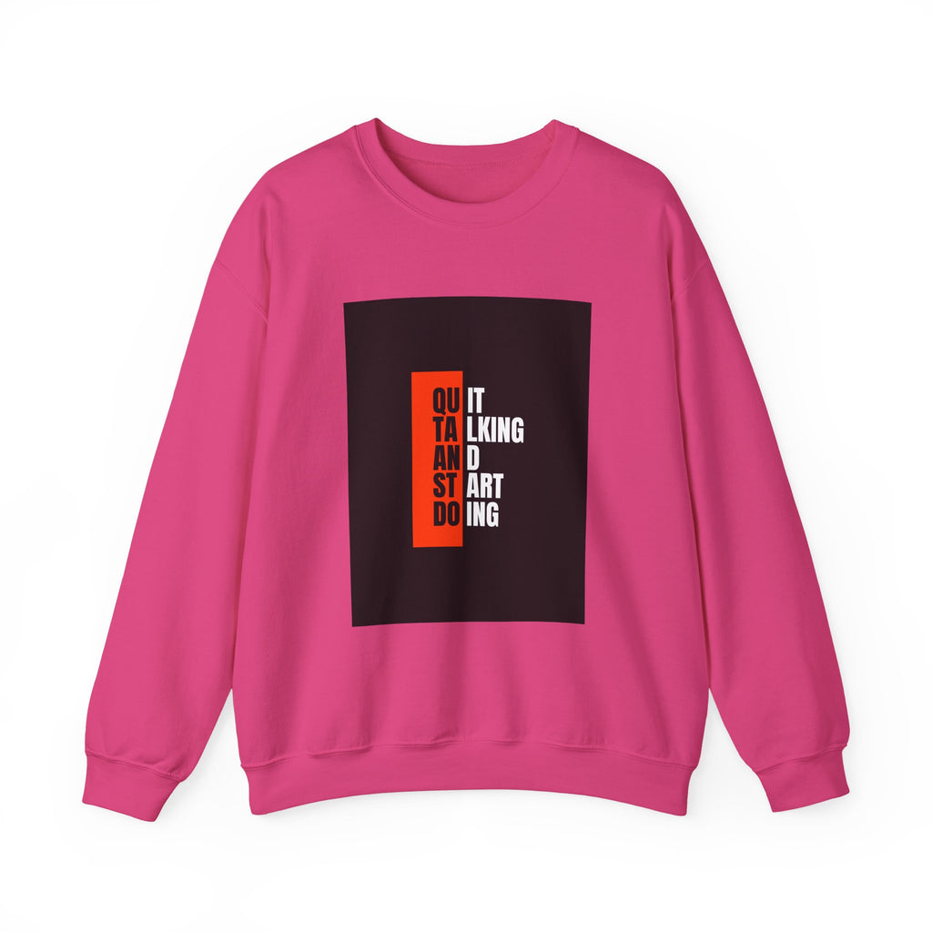 Motivational  Sweatshirt, Unisex Crewneck, Casual Wear, Gift for Dreamers, Cozy Fashion, Goal Setting Apparel