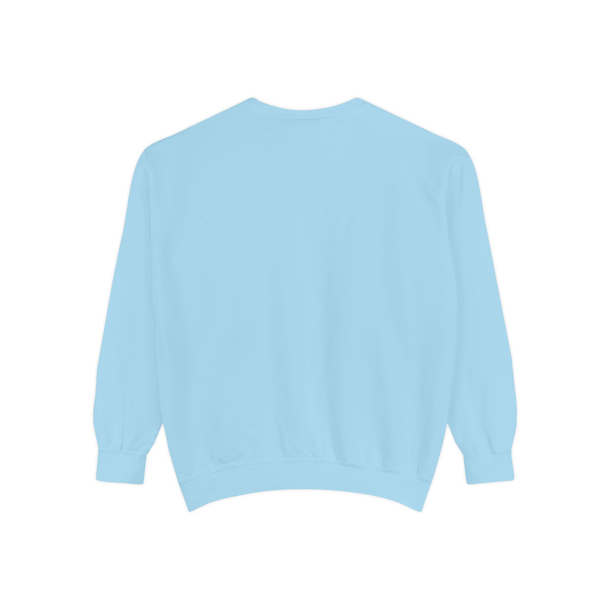 Cozy Unisex Garment-Dyed Sweatshirt with Unique Design, Casual Layering Piece, Perfect Gift for Holidays, Stylish and Comfortable