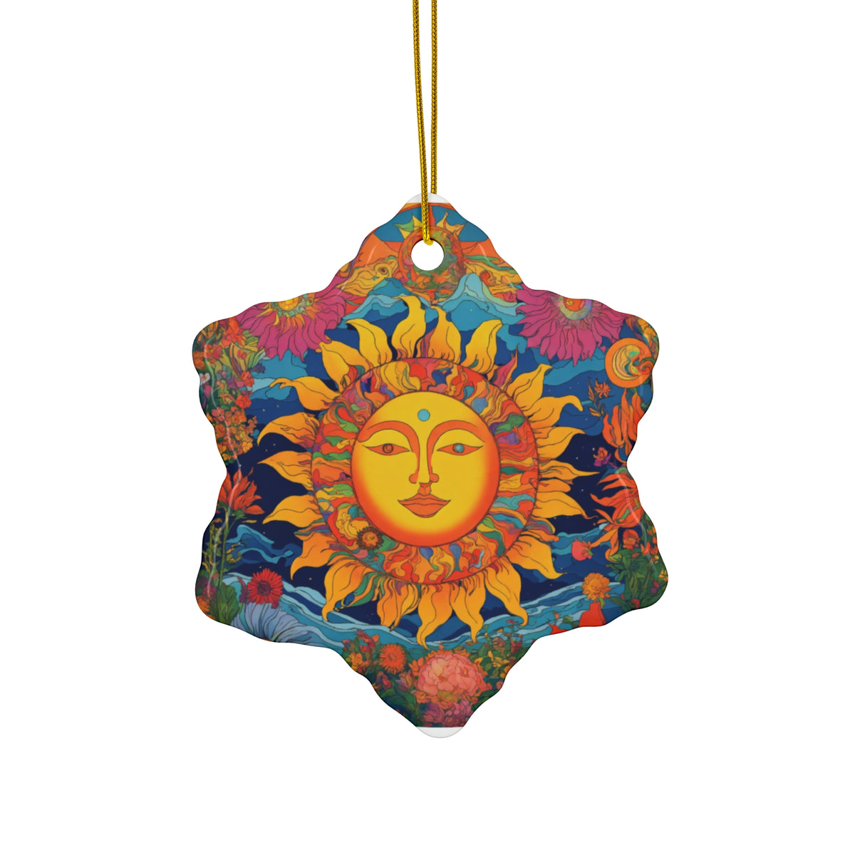 Ceramic Ornament, 4 Shapes